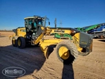 Used Motor Grader under sunny sky,Used Komatsu Motor Grader for Sale,Side of used Motor Grader for Sale